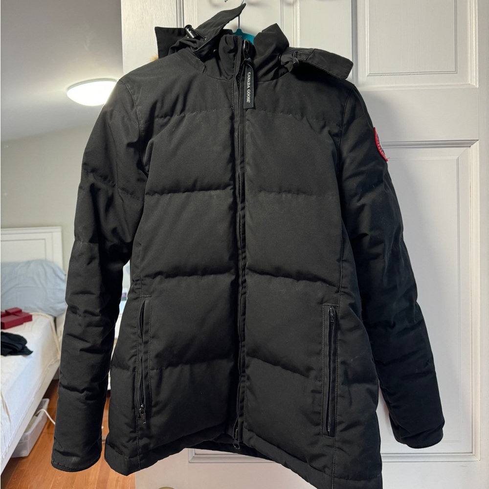 Canada Goose Short Parka Black